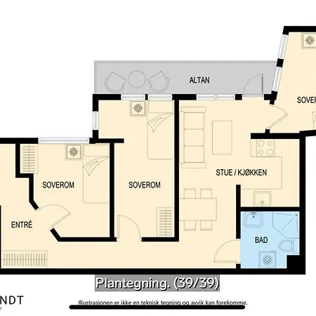 Apartment Koselig Bygardsleilighet I Sentrum Bergen